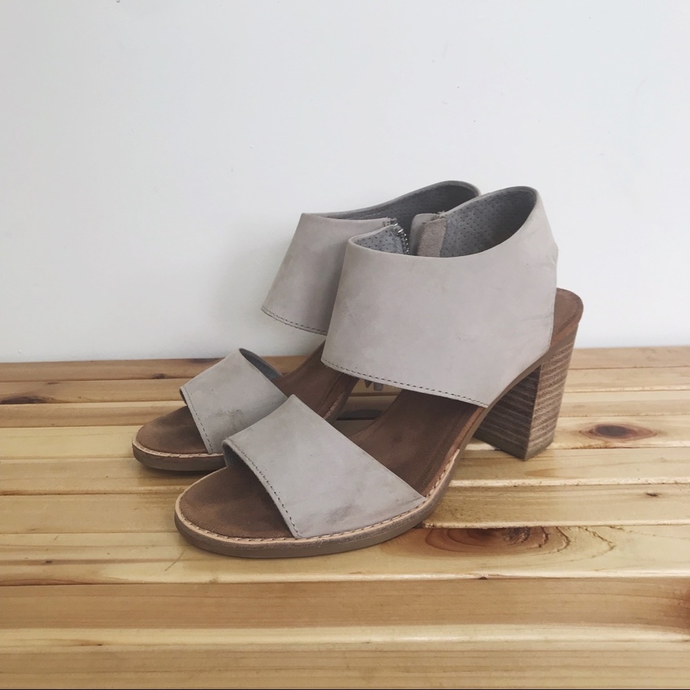 Toms Grey Wedges